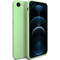 Bodycell Liquid Silicon Back Cover Light Green (iPhone 6/6s Plus)