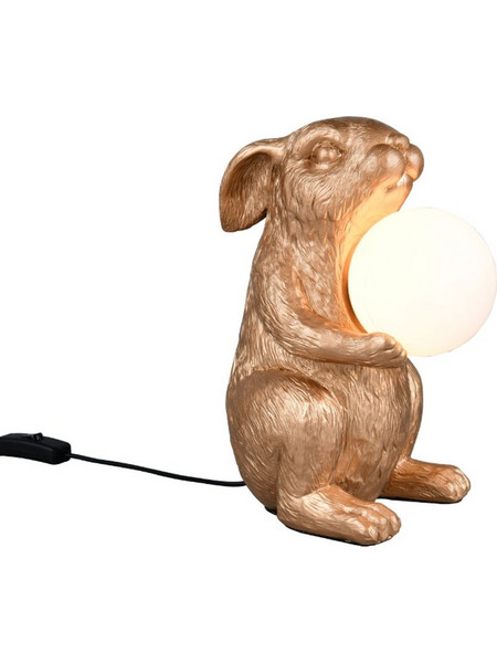 Φωτιστικό Επιτραπέζιο Rabbit R56511079 G9 5W 18x16x28cm Gold RL Lighting