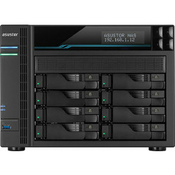 Asustor Lockerstor 8 NAS Tower με 8 Θέσεις για HDD / SSD / M.2 και 2 Θύρες Ethernet