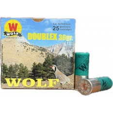 ΦΥΣΙΓΓΙΑ WOLF DUBLEX 36GR CAL.12 25τμχ