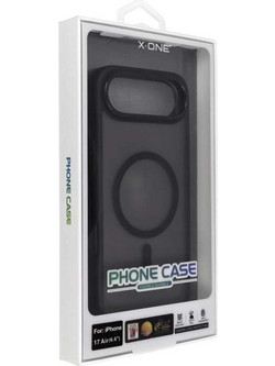X-ONE Dropguard Air - Θήκη με Υποστήριξη MagSafe για Apple iPhone 17 Air σε Μαύρο Χρώμα