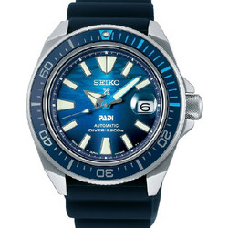 Seiko Prospex Ανδρικό Ρολόι Αυτόματο με Μπλε Καουτσούκ Λουράκι SRPJ93K1
