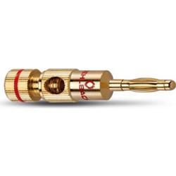 OEHLBACH Banana B2 μέχρι 10mm Χρυσό (3002) (Σετ 4 τεμάχια)