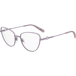 Love Moschino MOL608 09S Γυναικείος Σκελετός Γυαλιών Οράσεως Μεταλλικός Ροζ