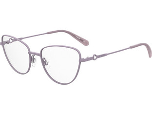Love Moschino MOL608 09S Γυναικείος Σκελετός Γυαλιών Οράσεως Μεταλλικός Ροζ