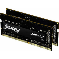 Kingston Fury Impact 32GB (1X32GB) DDR4 RAM 3200MHz C20 SoDimm Black