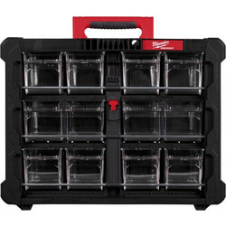 Milwaukee PACKOUT(TM) 4932498323 Ταμπακιέρα με ανακλινόμενα δοχεία και διαχωριστές
