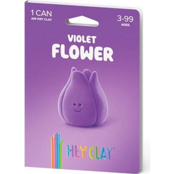 Hey Clay One Can Violet Flower