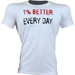 T-SHIRT ΑΝΔΡΙΚΟ 1% BETTER Λευκό 21169 (H&S)