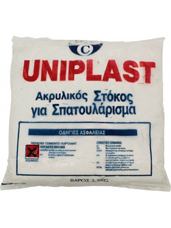 ΠΑΡΕΤΙΝΑ ΕΤΟΙΜΟ ΥΛΙΚΟ ΣΠΑΤΟΥΛΑΡΙΣΜΑΤΟΣ 2,5 Kg Ποσοτ.8.00