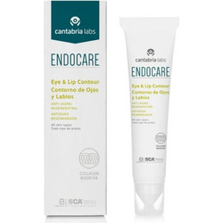 Endocare Cantabria Eye & Lip Contour Αντιγηραντικό Serum Ματιών για Μαύρους Κύκλους 15ml