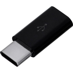 Savio AK-31 / B cable interface/gender adapter Micro USB USB 3.1 Typ C Black