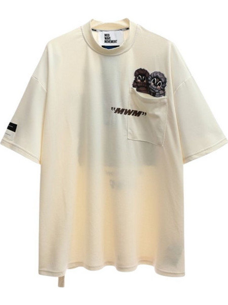 MWM Unisex Vanguards Dog T-Shirt - Μπεζ