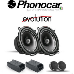 Phonocar 02684 Σετ Ηχεία Αυτοκινήτου Διαιρούμενα 5.25" 2 Δρόμων 50W RMS