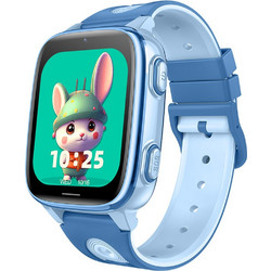 Smartwatch D51 - Μπλε κάσα / Μπλε λουρί σιλικόνης