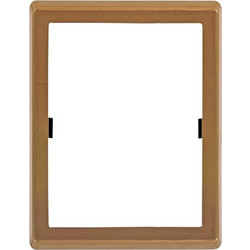 ΠΑΡΑΛΛΗΛΟΓΡΑΜΜΗ ΚΟΡΝΙΖΑ ΑΛΟΥΜΙΝΙΟΥ 13x18cm - ΔΙΑΧΡΟΝΙΚΟ ΜΠΡΟΝΖΕ