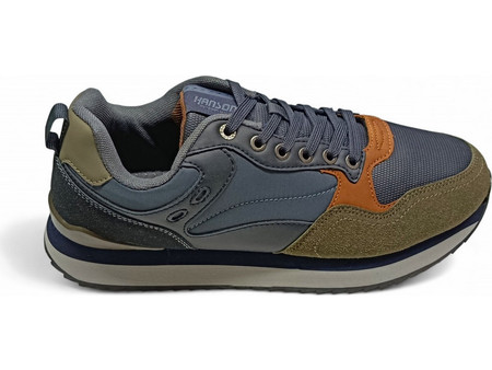 Hanson Ανδρικά Sneakers Navy Μπλε WB5241
