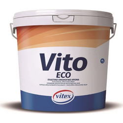 Vitex Vito Eco Οικολογικό Πλαστικό Χρώμα Εσωτερικού Χώρου Βάση M 9lt