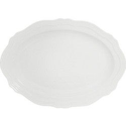 Πιατέλα Rim Florence Scallop YD0263 23x17cm White Maxwell&Williams Πορσελάνη