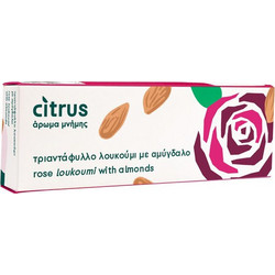 Λουκούμι Τριαντάφυλλο Με Αμύγδαλο 200gr Citrus