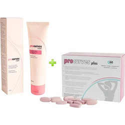 Procurves Plus Φυτικές κάψουλες + Procurves Cream