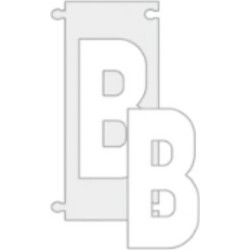 ΠΙΝΑΚΙΔΑ ΣΗΜΑΝΣΗΣ ΓΡΑΜΜΑΤΑ ΟΔΩΝ ''B'' PLEXIGLASS 5cm 74877