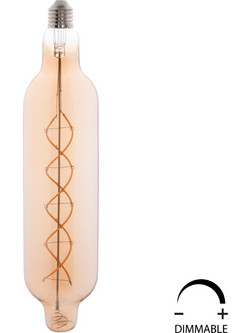 ΛΑΜΠΤΗΡΑΣ JHD-NW7775 LED FILAMENT 8W E27 3000K GOLD COLOR DIMMABLE HM4055.02