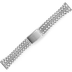 Μπρασελέ Ατσάλινο B09 24mm Ασημί