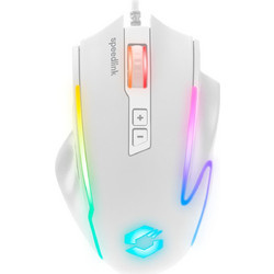 Speedlink Decus NX Ενσύρματο Gaming Ποντίκι RGB 12800 DPI White
