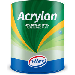 Vitex Acrylan Max Ακρυλικό Χρώμα Εξωτερικού Χώρου Λευκό 10lt