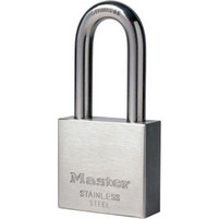 Master Lock Λουκέτο Πλήρως Ανοξείδωτο 40 mm με Μακρύ Κρίκο - 2340 EURDLH