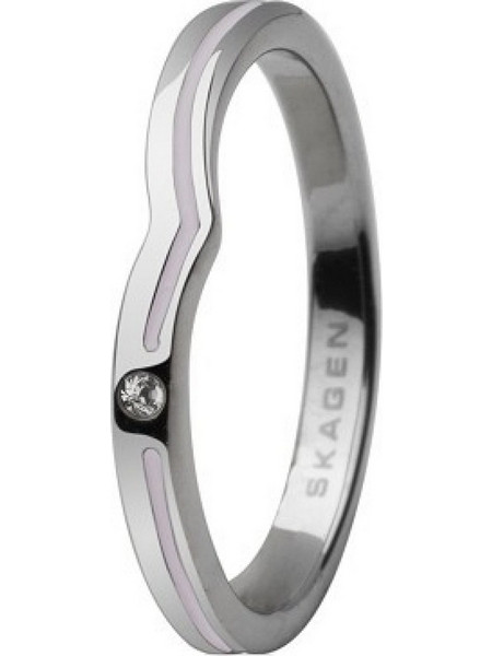 Skagen Γυναικείο Δαχτυλίδι από Ατσάλι Ασημί JRSV018SS