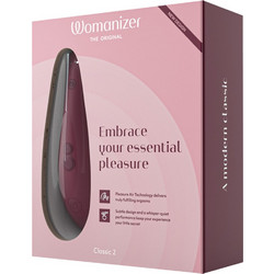 Womanizer Classic 2 Stimulator Κλειτοριδικός Δονητής Κόκκινος