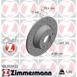 Zimmermann Δισκόπλακα - 100.3328.52