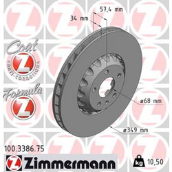Zimmermann Δισκόπλακα - 100.3386.75