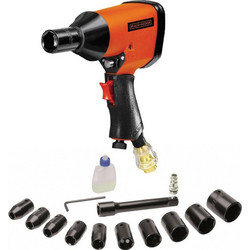 Μπουλονόκλειδο Αέρος Black & Decker 12 Μέγιστη Ροπή 31kgm 160158XBND