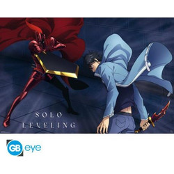 SOLO LEVELING - Poster Maxi - Jinwoo vs Igris (91.5x61cm)