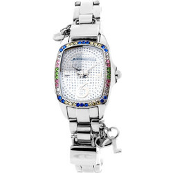 Chronotech Γυναικείο Ρολόι με Ασημί Μεταλλικό Μπρασελέ CT7009LS-08M