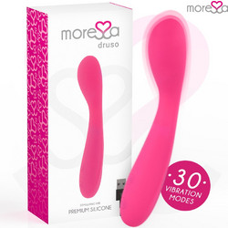 Moressa Druso Δονητής G-Spot 17.5cm Ροζ