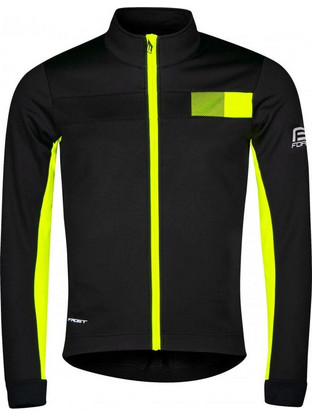FORCE ΠΟΔΗΛΑΤΙΚΟ JACKET FROST BLACK FLUO 900021 Μαύρο Κίτρινο