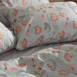 Μαξιλαροθήκες Ζεύγος 50X70 Sunshine Cotton Feelings Grey 2068 (50x70)