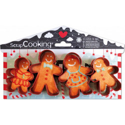 Scrap Cooking 4 κουπάτ ''Gingerbread Man''
