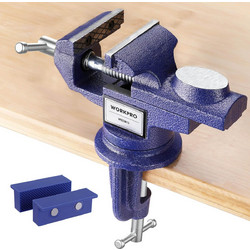 ΜΕΓΓΕΝΗ ΒΙΔΑΣ 65mm (2,5") ΠΕΡΙΣΤΡΕΦΟΜΕΝΗ WP233010 WORKPRO (PROFI) (ΚΑΡΤΕΛΑ)