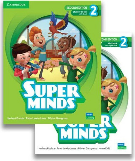 SUPER MINDS 2 SUPER PACK (STUDENT'S BOOK + WORKBOOK + WORDLIST) 2025