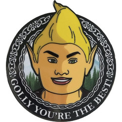 THE ELDER SCROLLS OBLIVION - Adoring Fan - Limited Edition Pin Badge