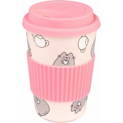 Κεραμική Κούπα Ταξιδιού 400ml με Καπάκι PUSHEEN Moments Collection