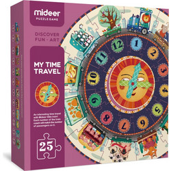 Παιδικό Puzzle Mideer My Time Travel 25 Κομμάτια
