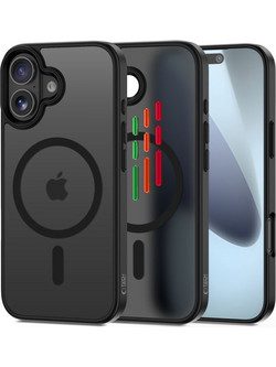TECH-PROTECT MAGMAT XT 4-SET MAGSAFE CASE IPHONE 17 matte black backcover
