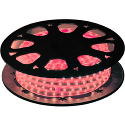 ΦΩΤΟΣΩΛΗΝΑΣ ΜΟΝΟΚΑΝΑΛΟΣ LED FLAT SMD 7X9mm ΔΙΑΦΑΝΕΣ ΣΩΜΑ ΚΟΚΚΙΝΟ LED 50m IP65 SGR
