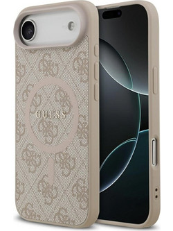 Guess 4G Ring Classic Logo MagSafe Θήκη Pink (iPhone Air)